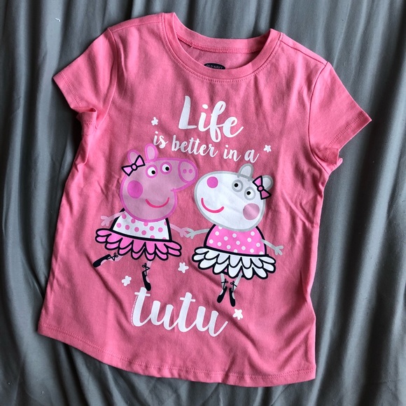 NWT Peppa Pig Short Sleeve Top T Shirt - Picture 3 of 4